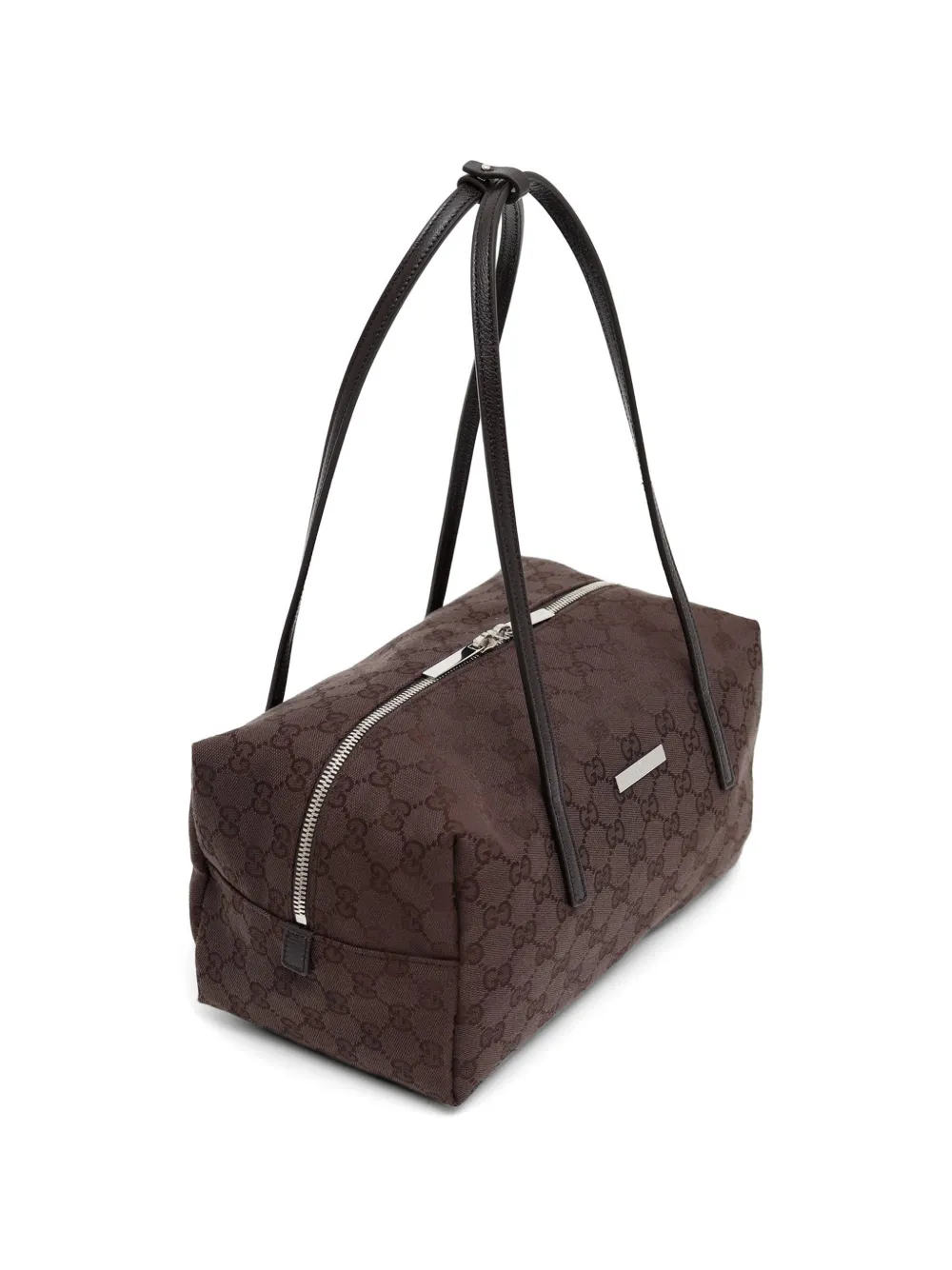Gucci GG Melrose canvas shopper Bruin
