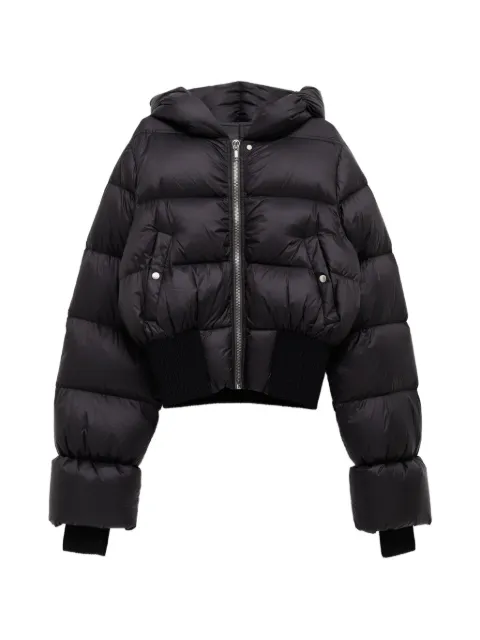 Rick Owens cinched hooded jkt
