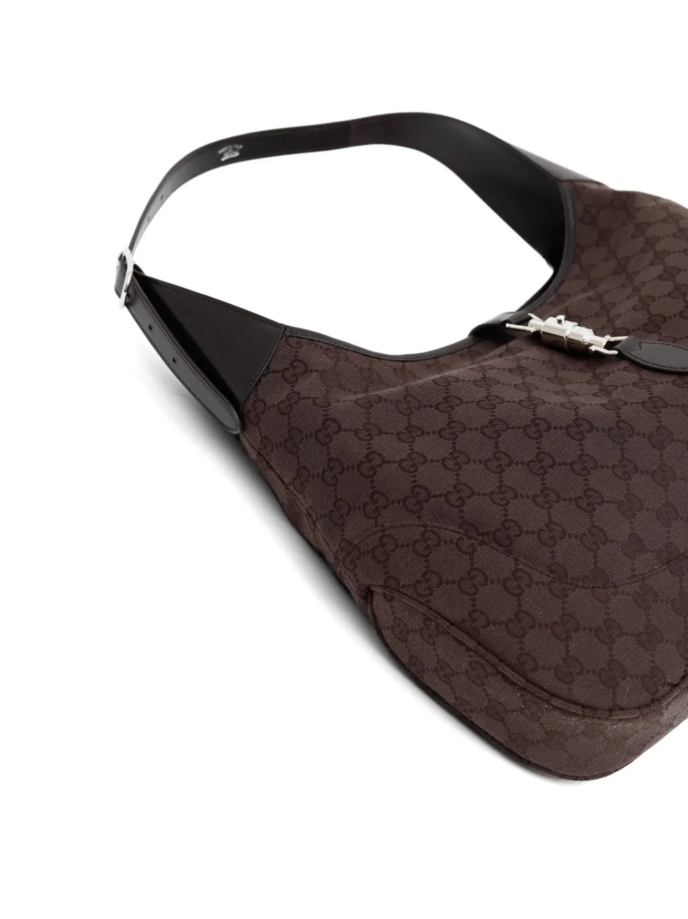 Gucci Jackie GG Supreme schoudertas Bruin