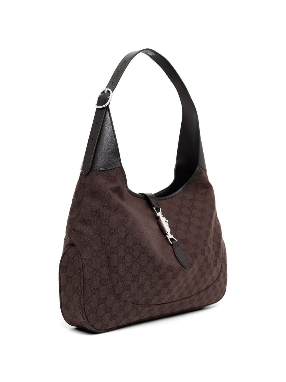 Gucci Jackie GG Supreme schoudertas Bruin