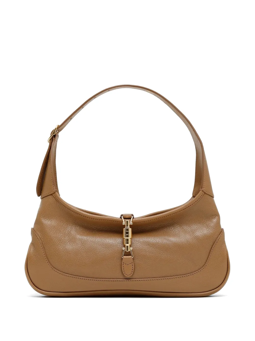 Gucci Jackie grainy leather shoulder bag - Neutrals