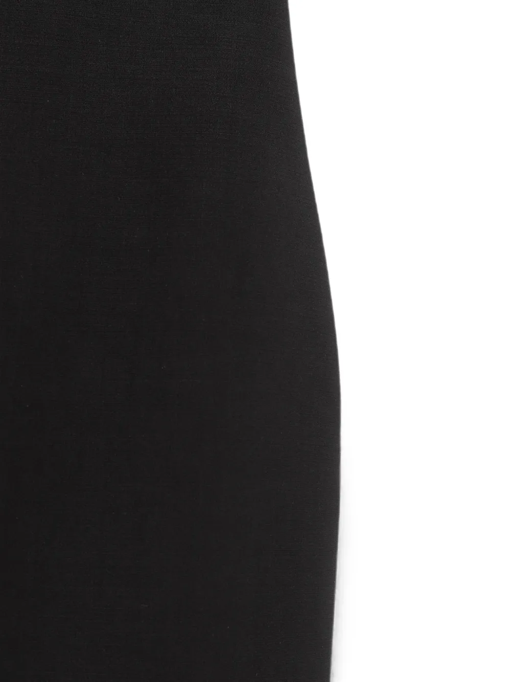 Rick Owens Maxi-rok met gerafelde afwerking Zwart