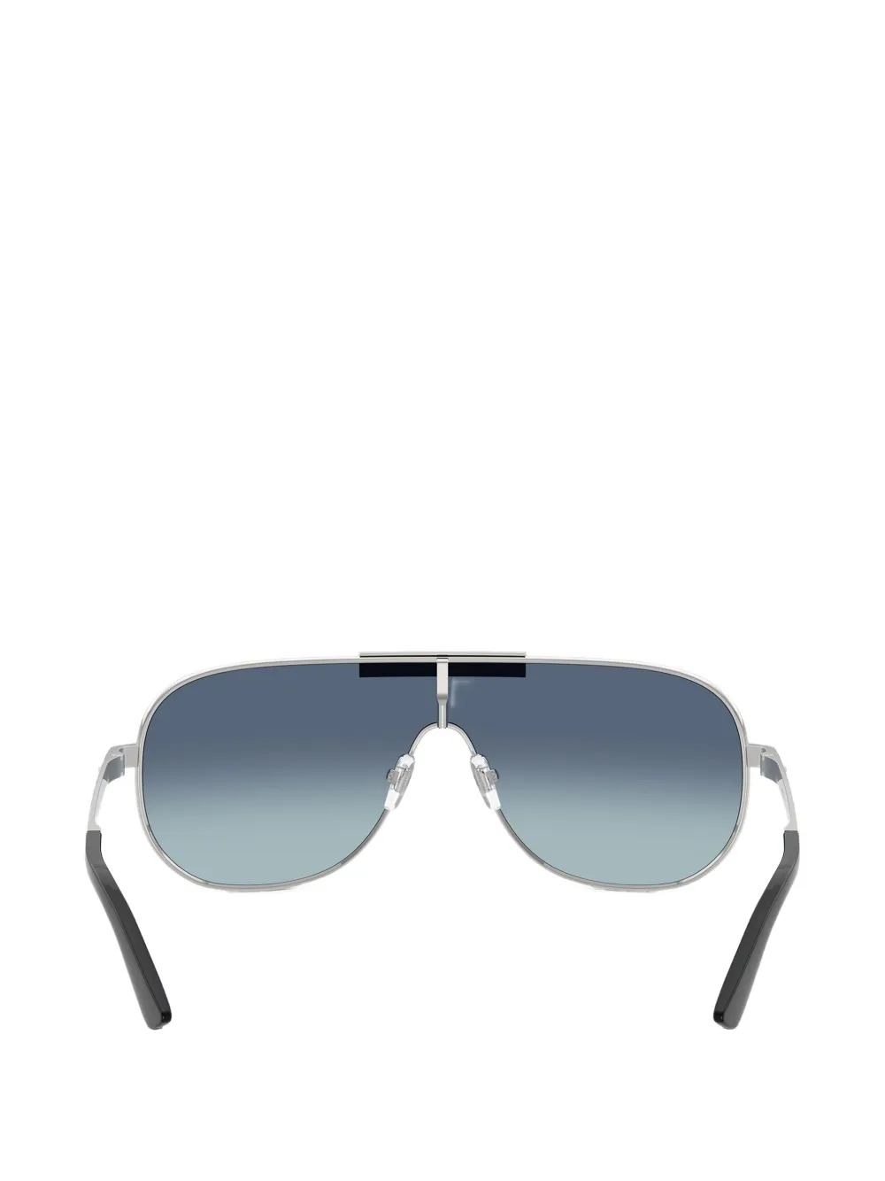 Versace Eyewear Zonnebril met piloten montuur en Greca detail Zilver