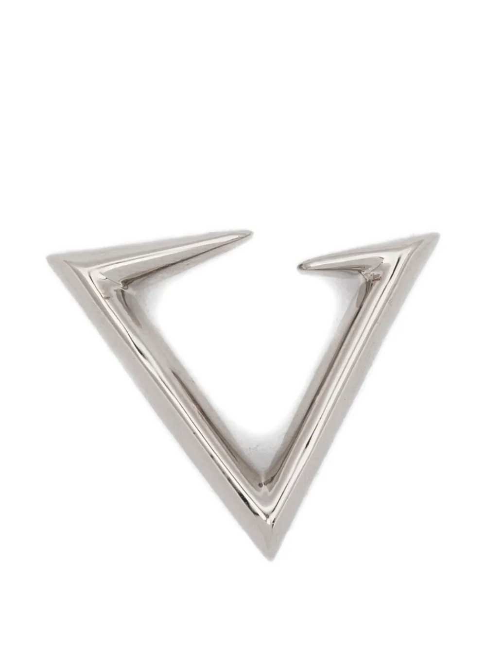 LAG WORLD triangle geometric ear cuffs - Argento