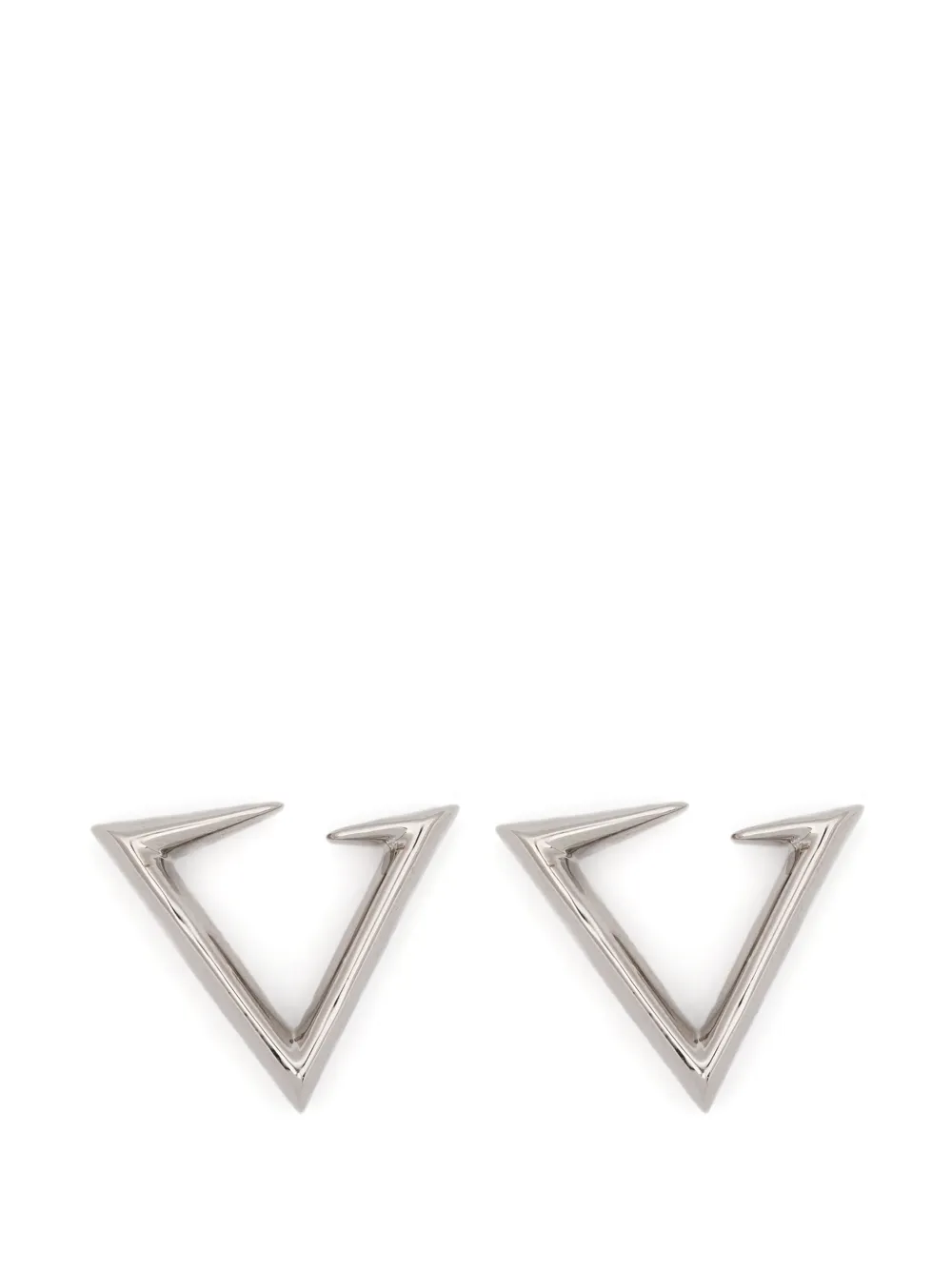 LAG WORLD triangle geometric ear cuffs - Argento