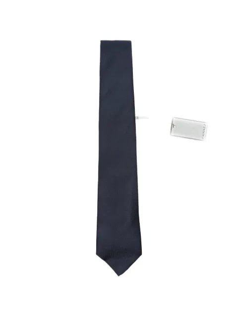 Canali textured-finish tie
