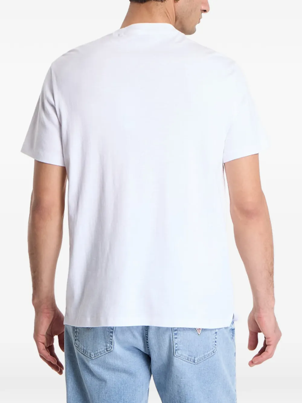GUESS USA T-shirt met grafische print Wit