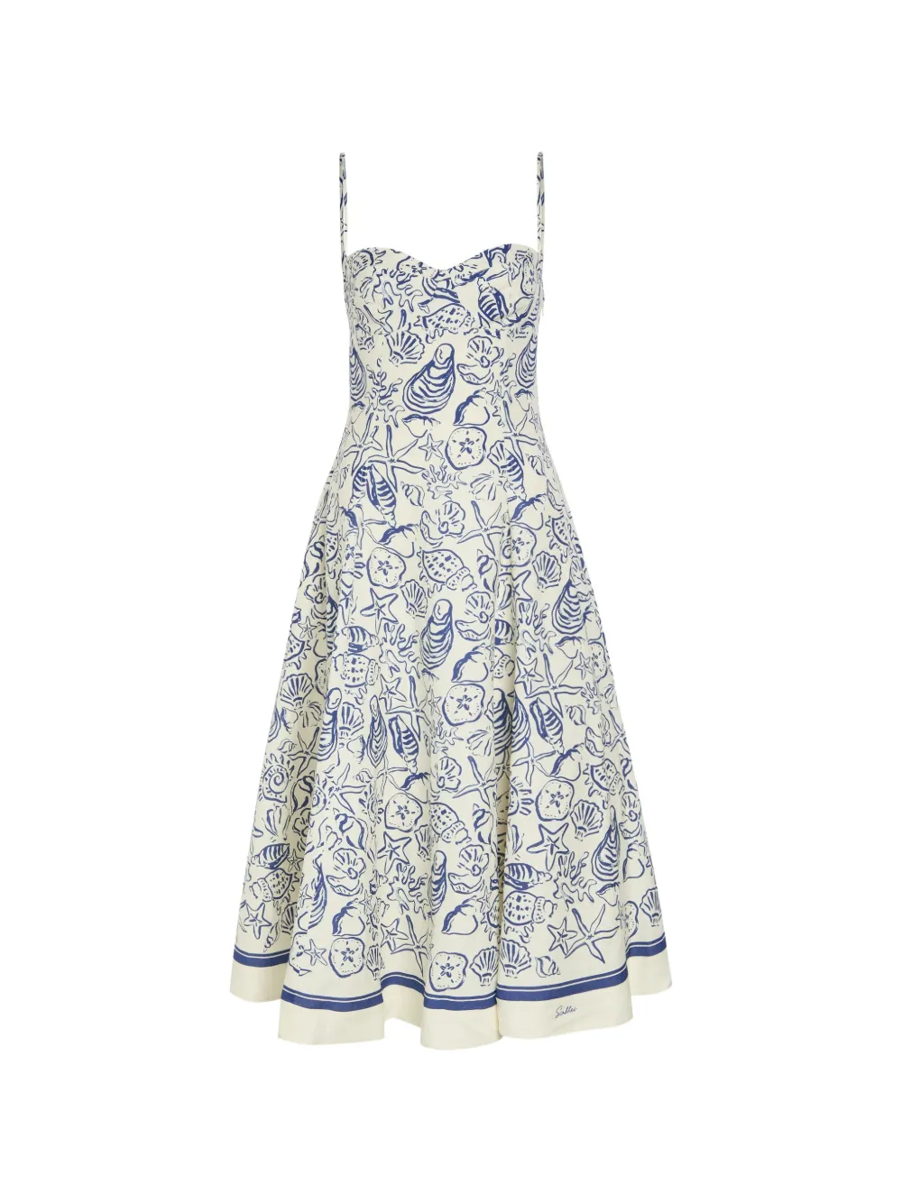 Simkhai Analise midi dress - Toni neutri