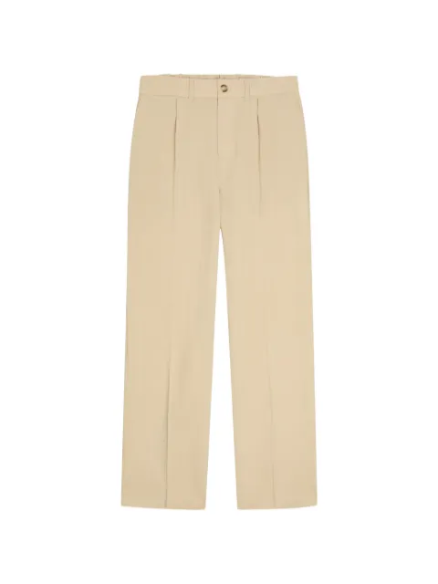 RAITH pleated tapered trousers