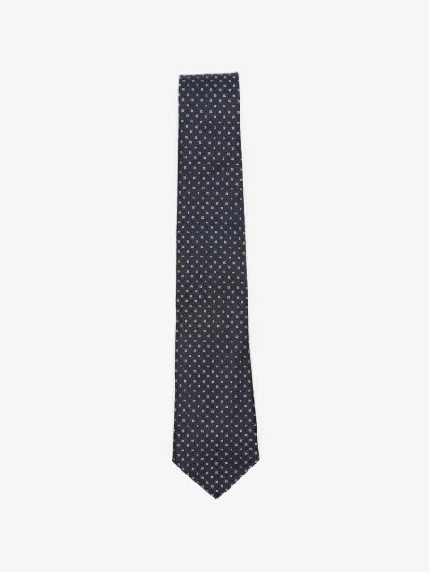 Canali geometric-pattern silk tie