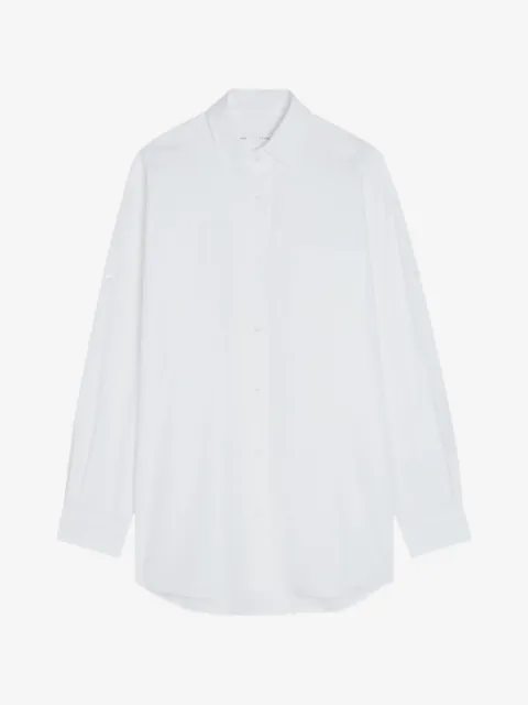 AGOLDE roll-tab sleeve shirt