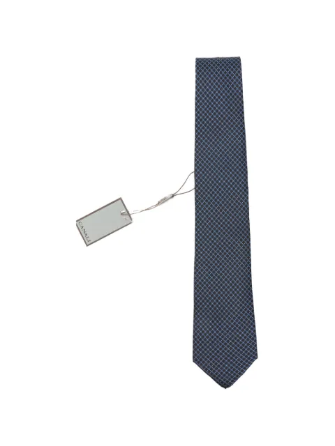 Canali geometric-patterned tie