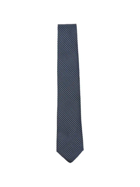 Canali geometric-patterned tie