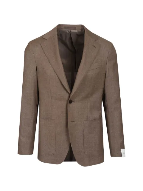 Caruso Aida patch-pocket blazer