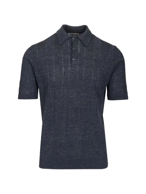 Al Duca D’Aosta 1902 playera tipo polo tejida de canalé