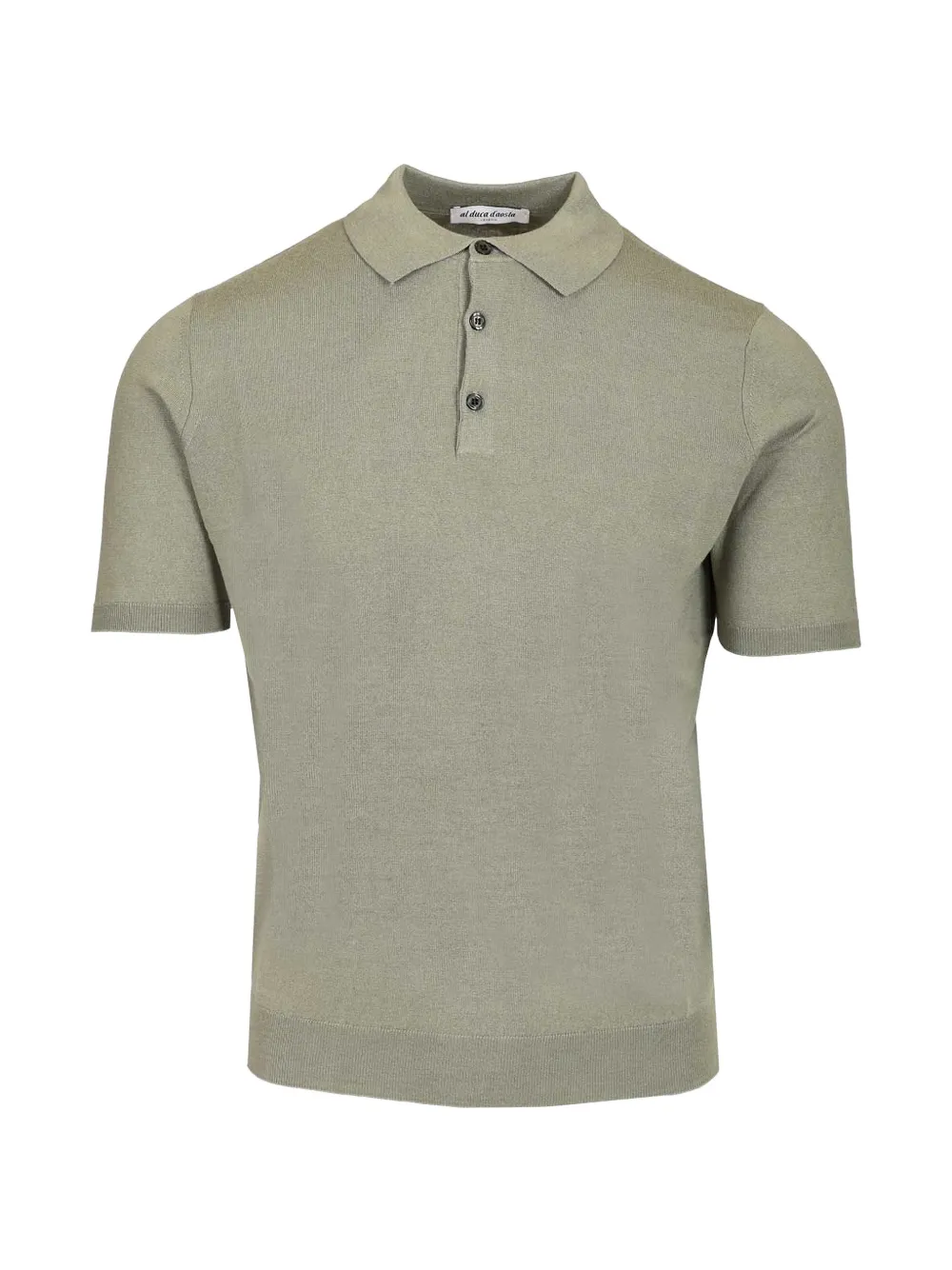 Al Duca D’Aosta 1902 ribbed-trim polo shirt - Verde
