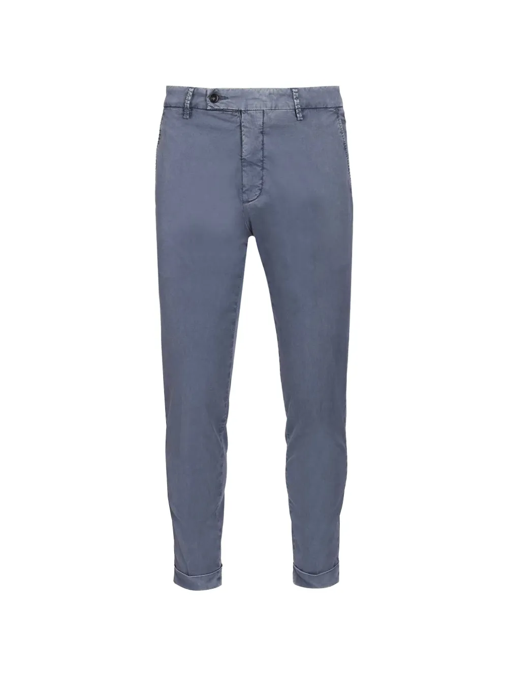 Al Duca D’Aosta 1902 garment-dyed chino trousers - Blau