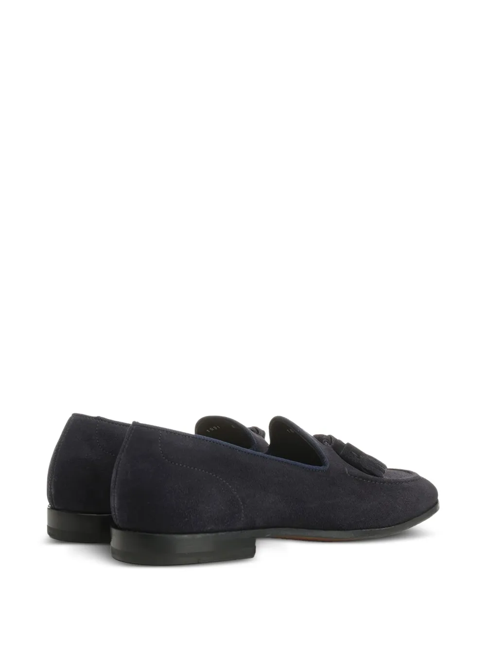 Al Duca D Aosta 1902 tassel-detail suede loafers Blauw