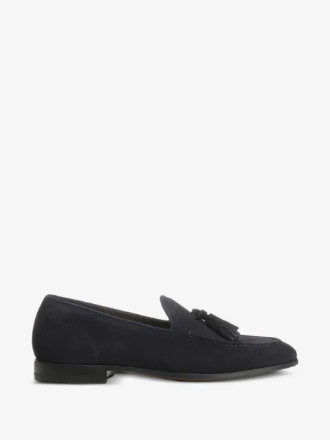 Al Duca D’Aosta 1902 Loafer aus Wildleder mit Quasten