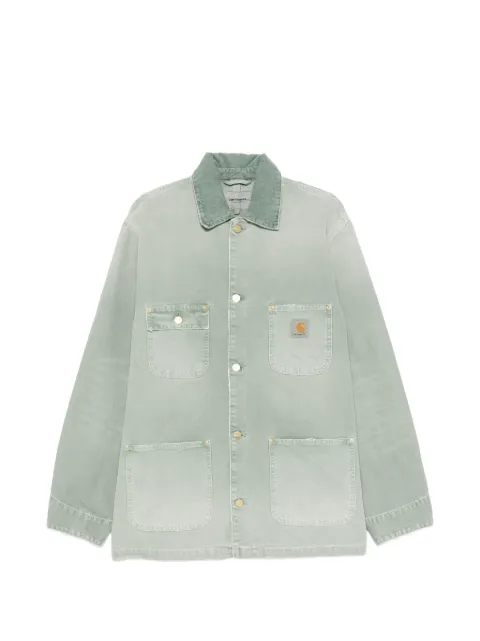 Carhartt WIP corduroy-collar logo-patch jacket