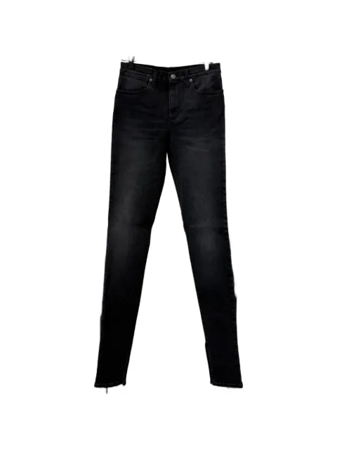 Gucci washed cotton denim skinny pants