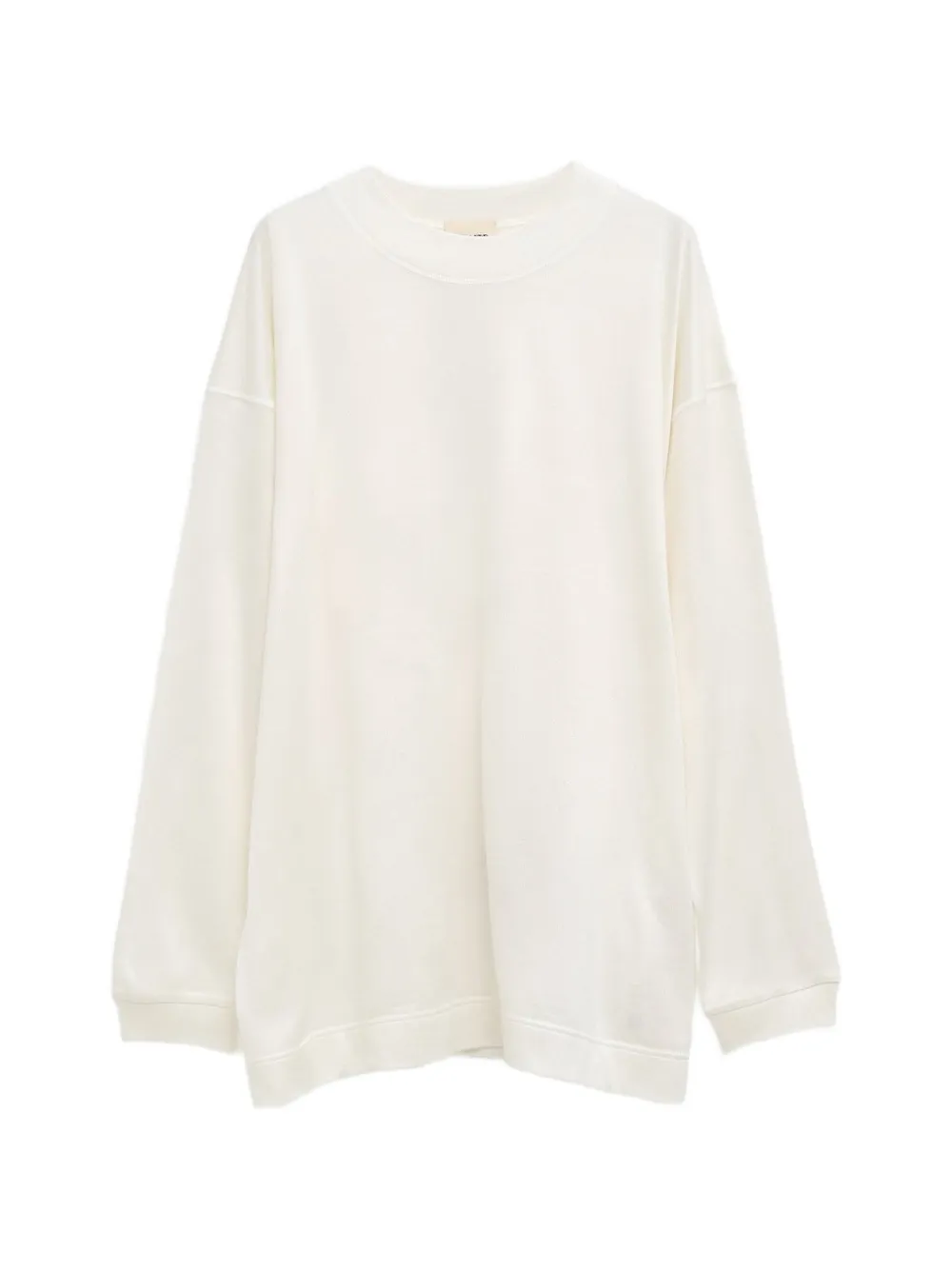 KHAITE drop-shoulder sweatshirt - Nude