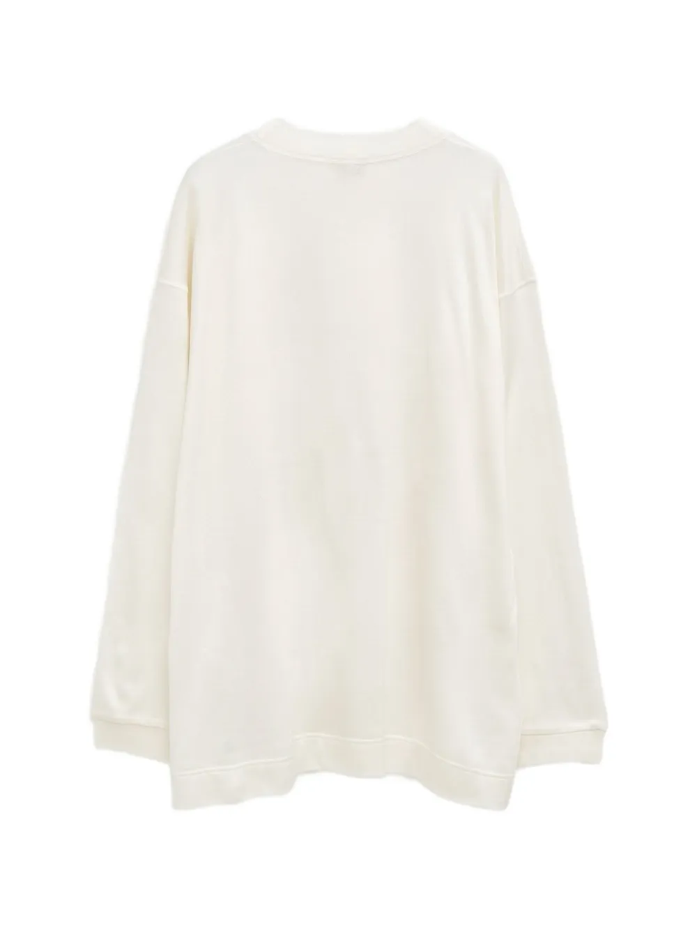KHAITE Sweater met verlaagde schouders Beige
