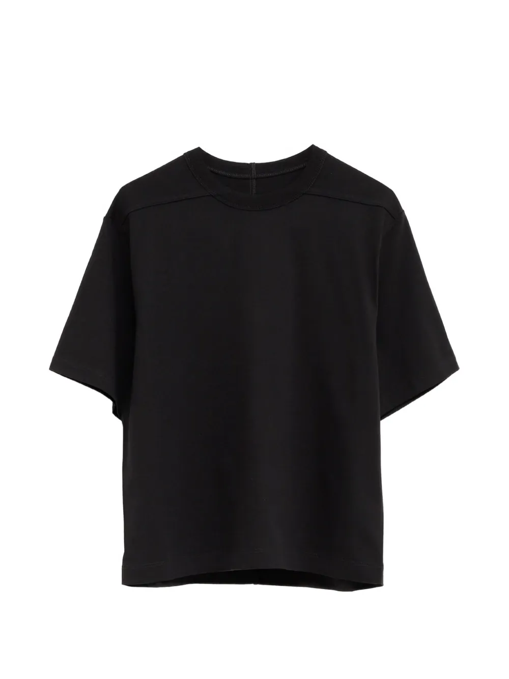 Rick Owens seam-detail T-shirt - Schwarz