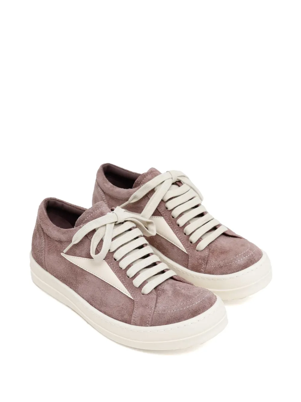 Rick Owens suede-finish sneakers Paars