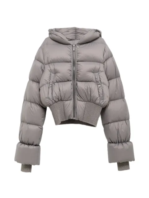Rick Owens cinched hooded jkt