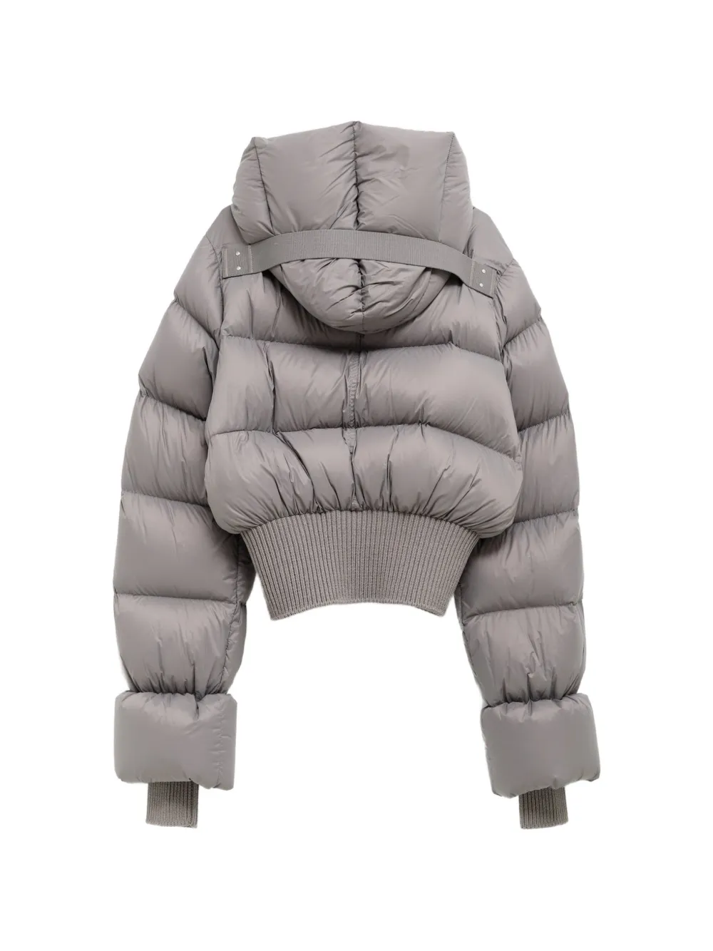 Rick Owens Donsjack met capuchon Grijs