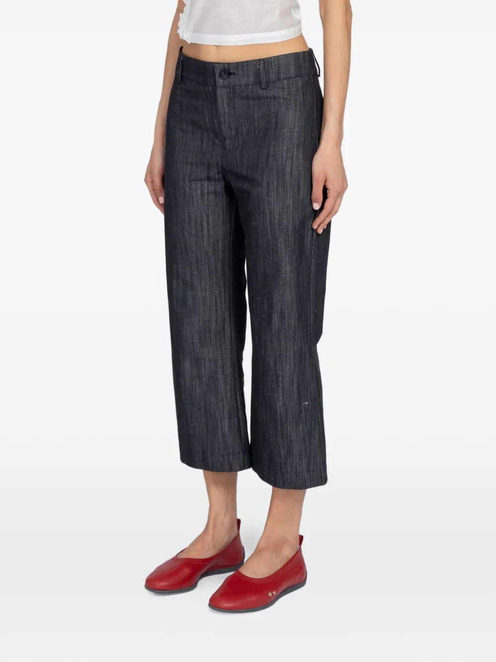  Paloma Wool Vaqueros Capri Sibily - Gris 