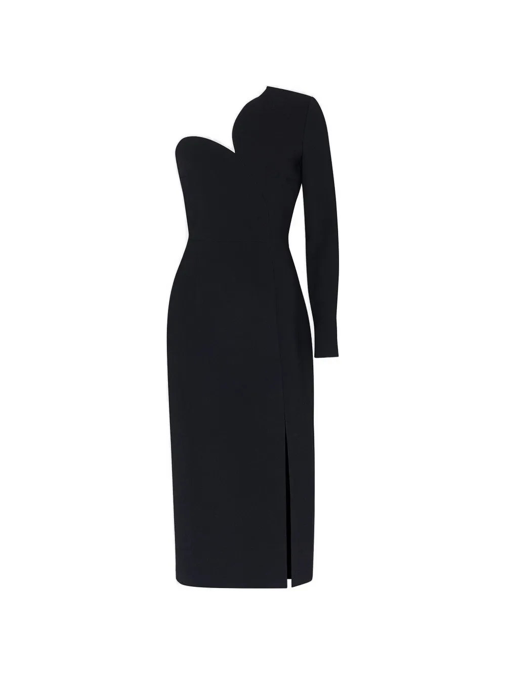Roksanda Abito midi Zahrah monospalla - Nero
