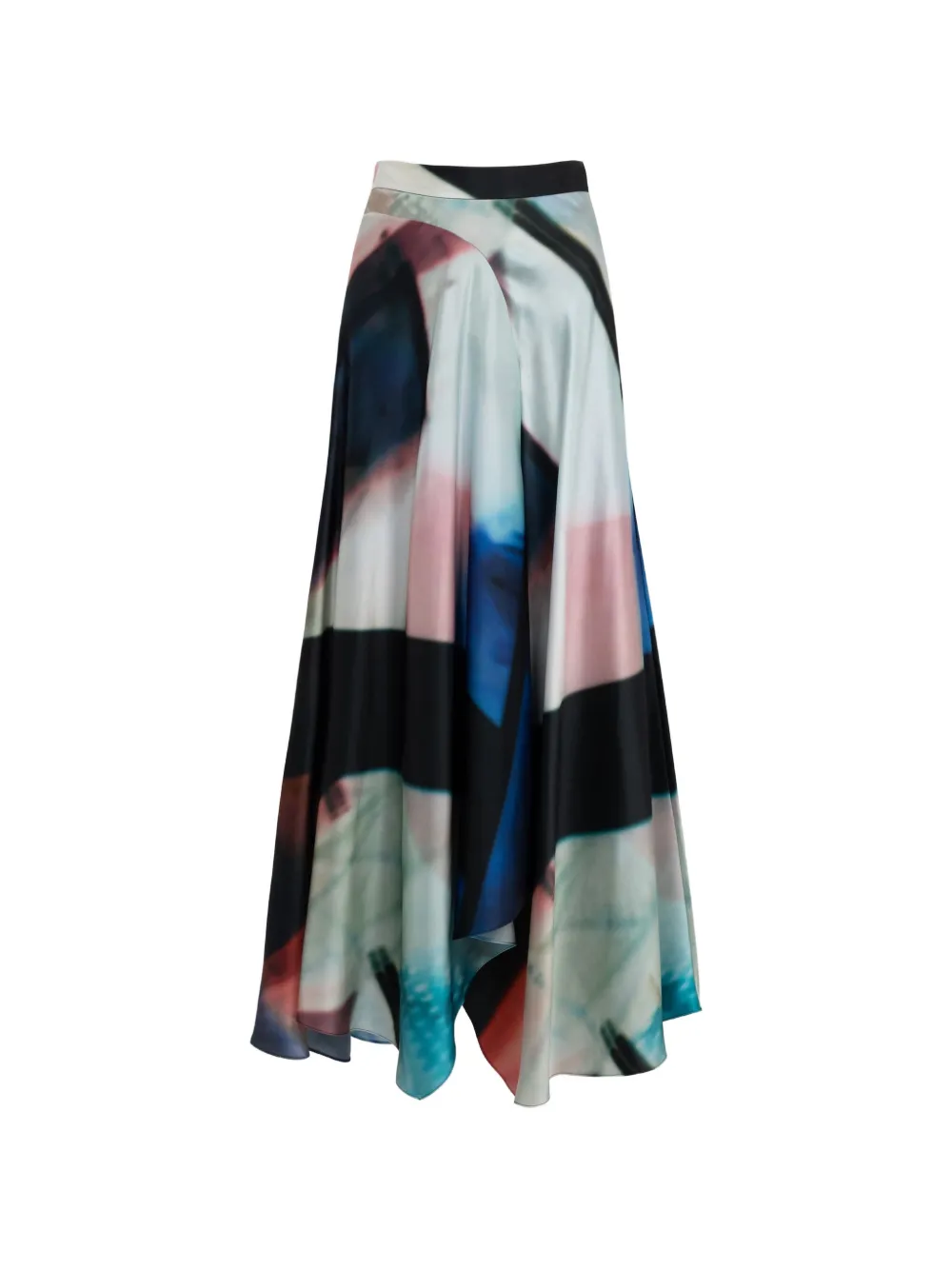Roksanda Gonna asimmetrica Asha con stampa - Blu