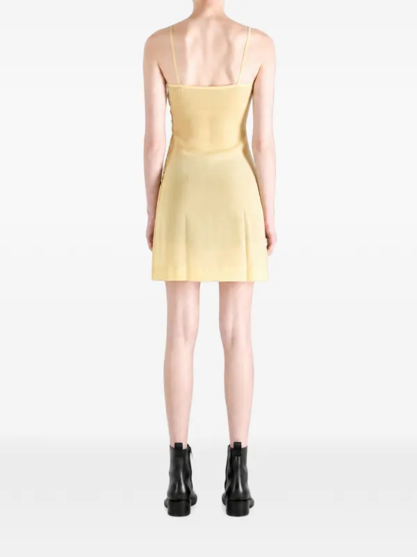 paloma wool dress I Megan  Balcone Button detailing along the sides and sleeves offers versatile styling Paloma Wool Enos button-detail spaghetti-strap