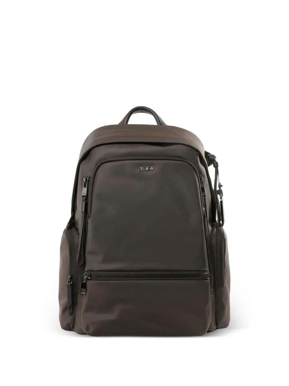 Tumi Celina multi-pocket logo-plaque backpack - Marrone