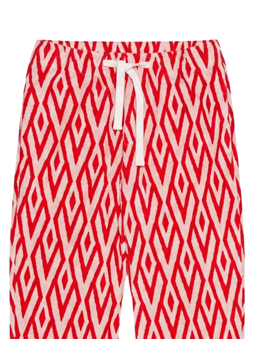 Orlebar Brown Hobie Cano broek met jacquard Rood