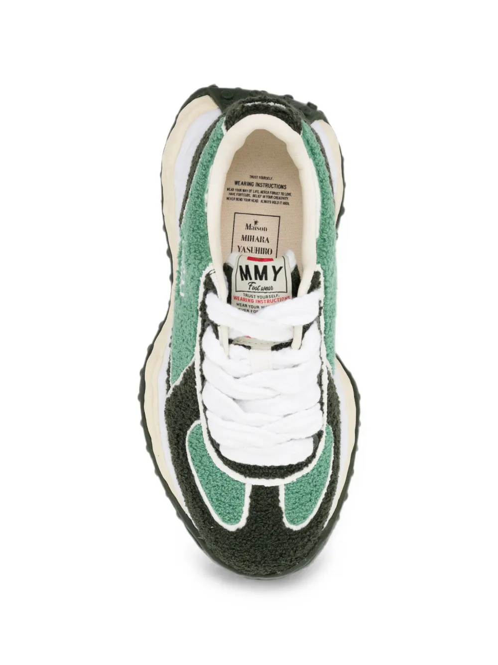 Maison MIHARA YASUHIRO Larry sneakers Groen