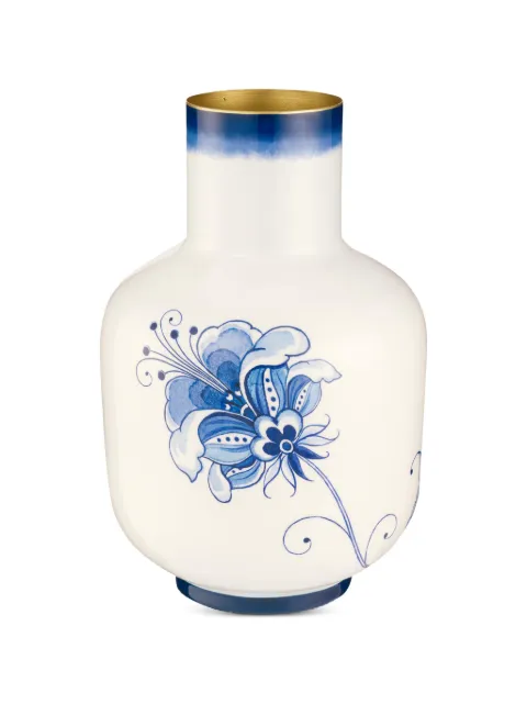 PIP STUDIO floral-print iron vase