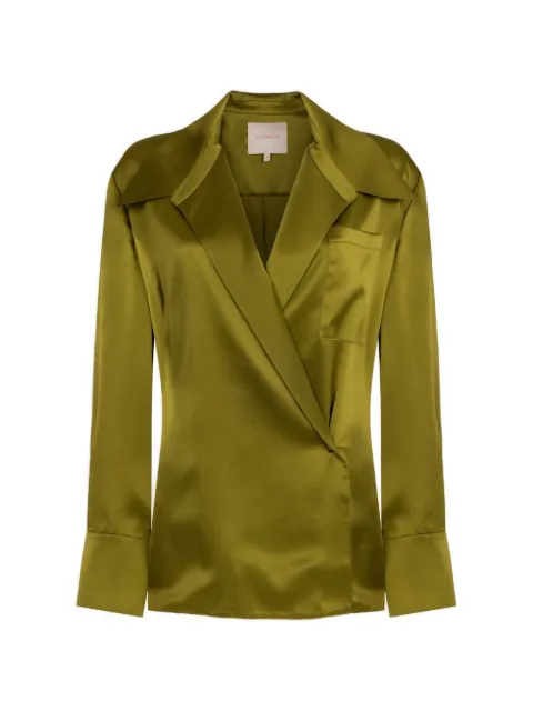 Roksanda Jana silk-satin top