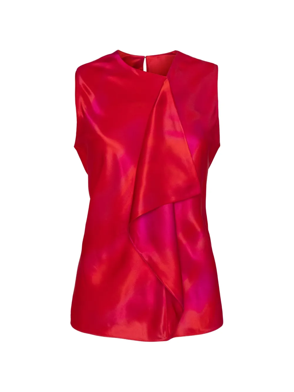Roksanda Top Kiara con ruches - Rosso