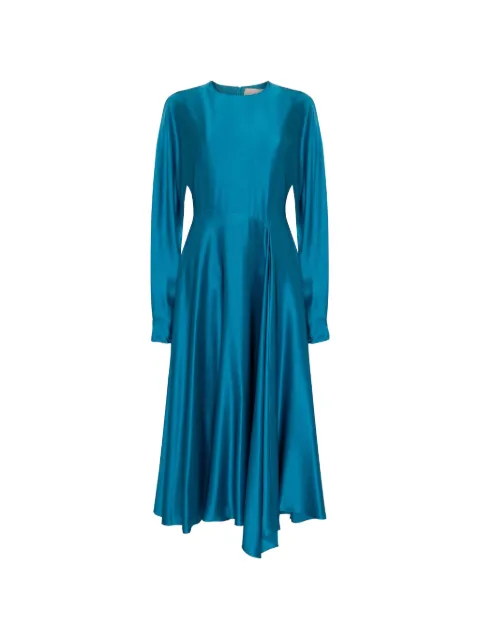 Roksanda Yelin asymmetric-hem midi dress