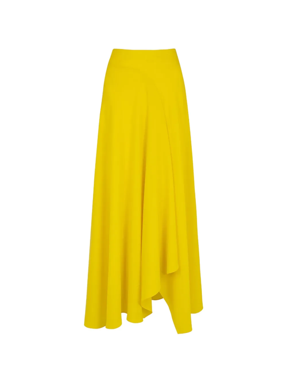 Roksanda Asha Asymmetric Skirt In Yellow