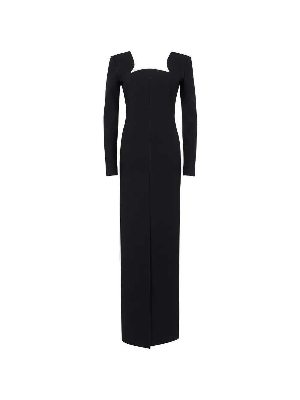 Roksanda Zari square-neck maxi dress - Nero