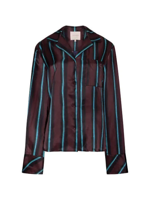 Roksanda Delan stripe-print shirt