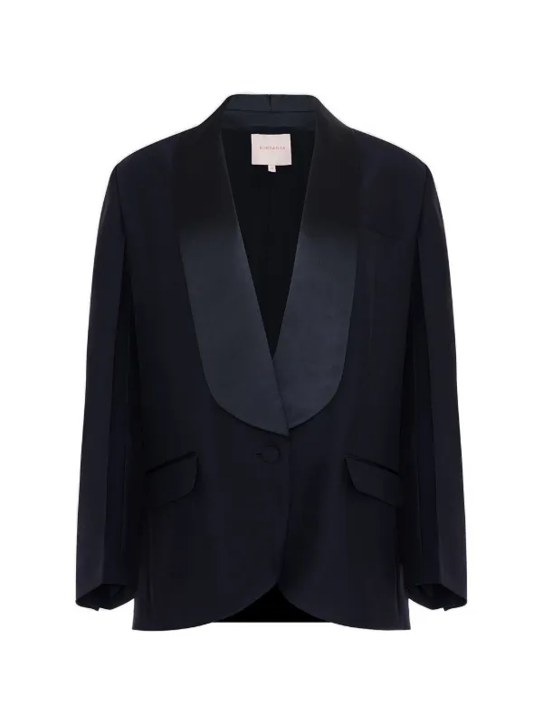 Roksanda Hidi Shawl-lapels Jacket in Black