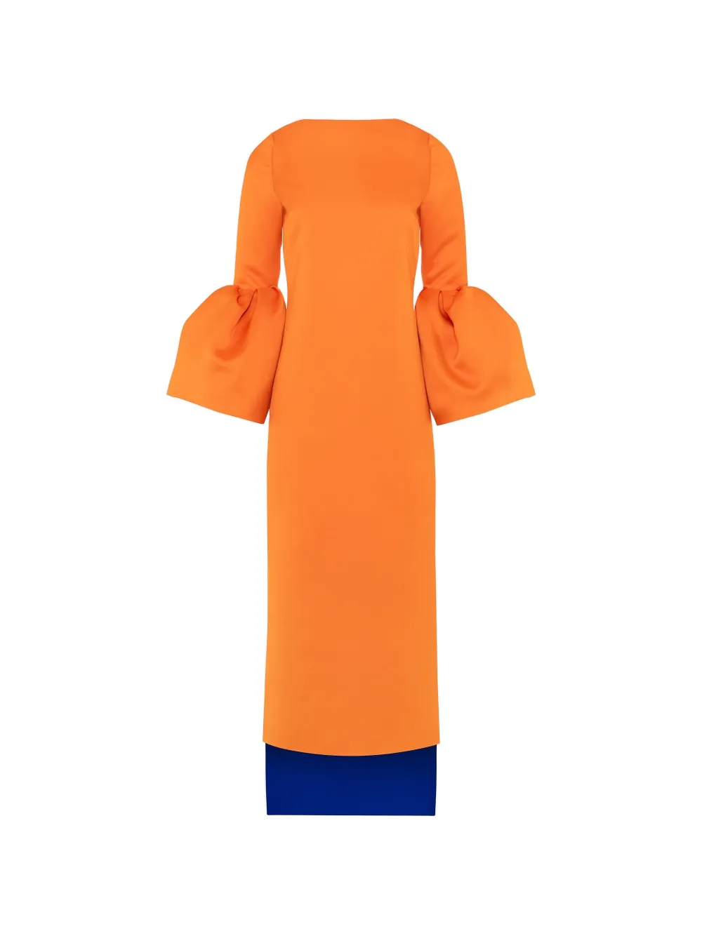 Roksanda bell-sleeve Bardot midi dress - Arancione