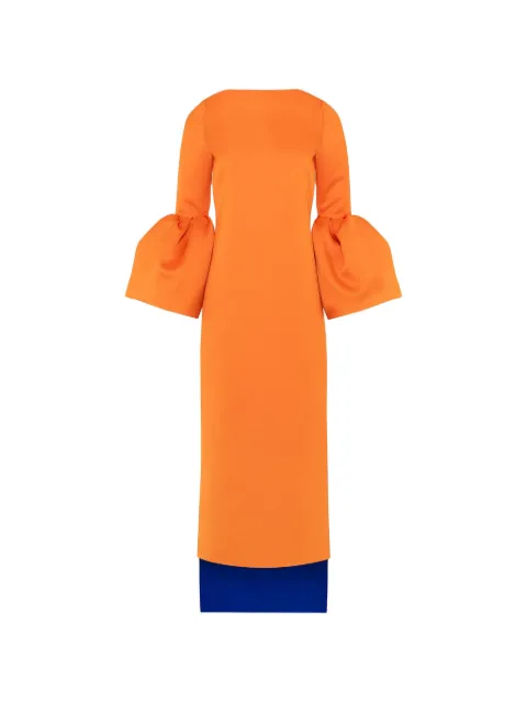 Roksanda bell-sleeve Bardot midi dress