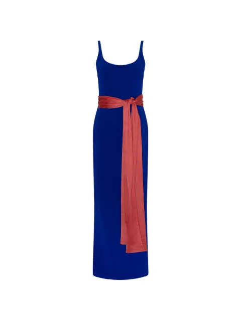 Roksanda Aven maxi pleated-belt dress