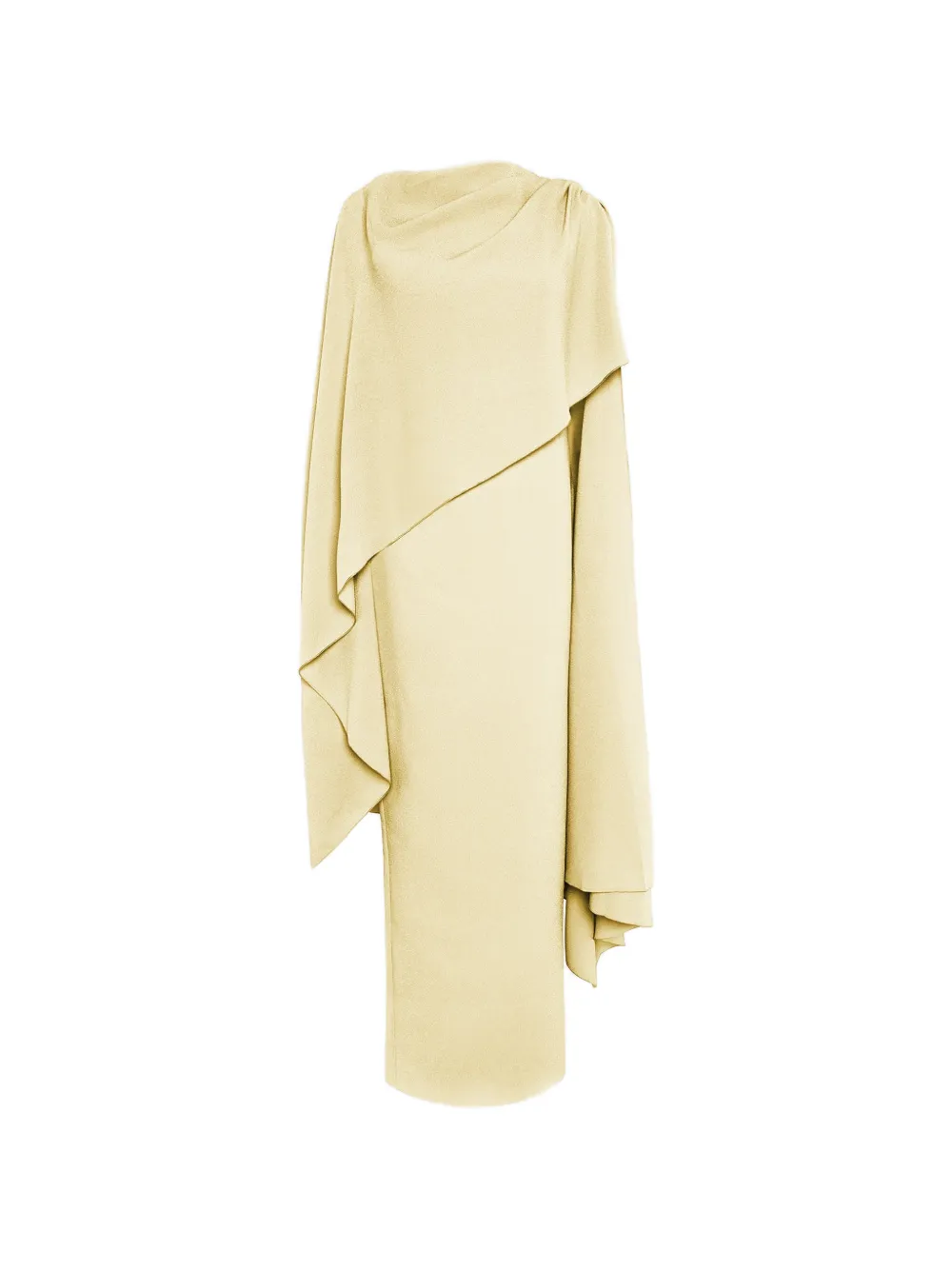 Roksanda Demetria cape-detail maxi dress - Giallo